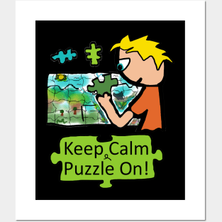 Keep Calm Jigsaw Puzzle Posters and Art